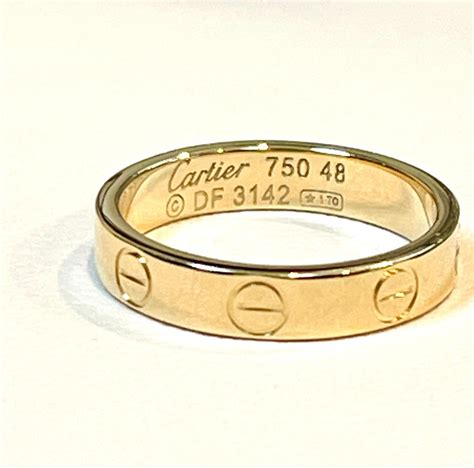 cartier 750 love ring.